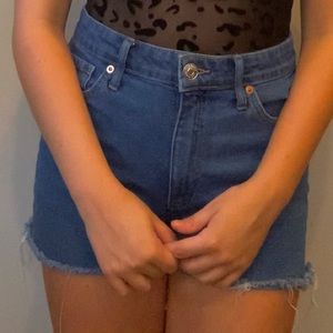 jean shorts